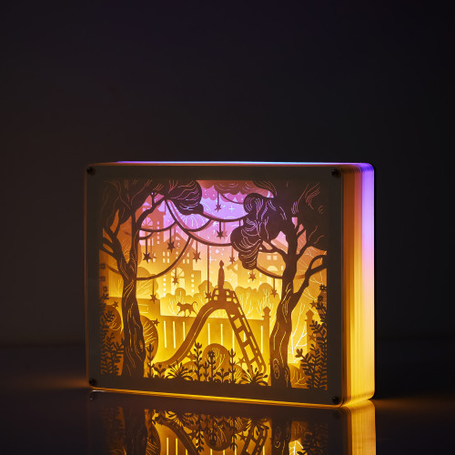 Aladdin 3d Paper Cut Lightbox - Lsartbox